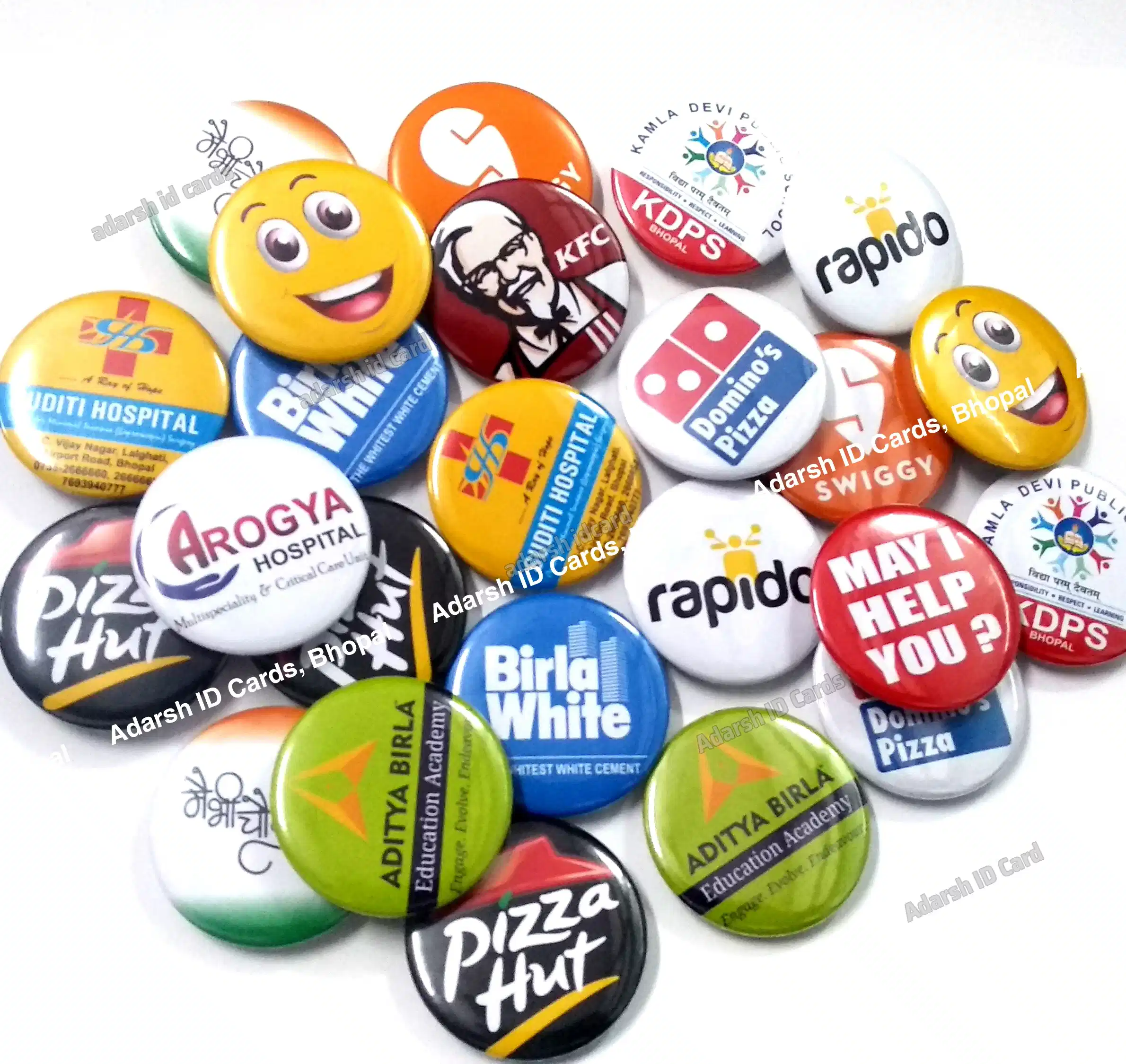 Badges F9A6B1