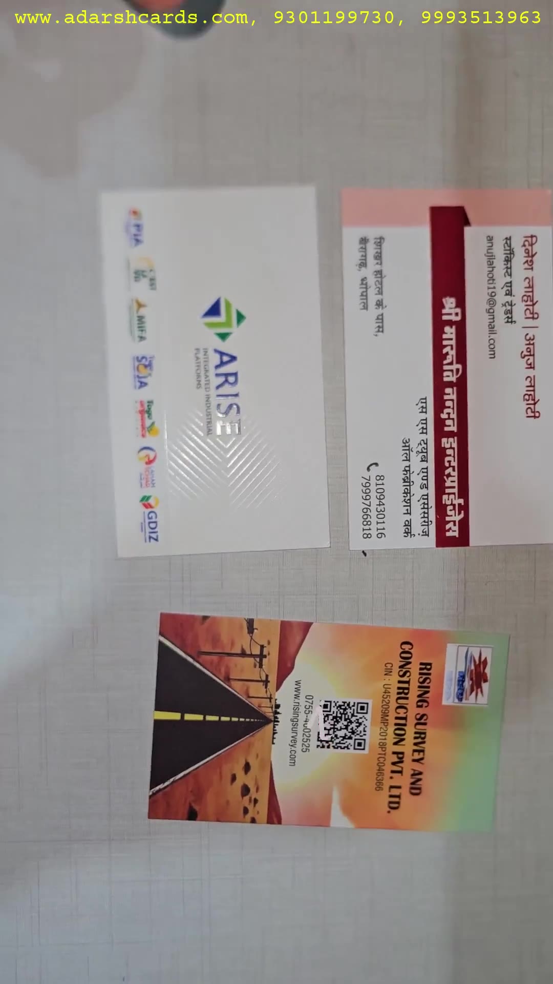 Visiting Cards 402416