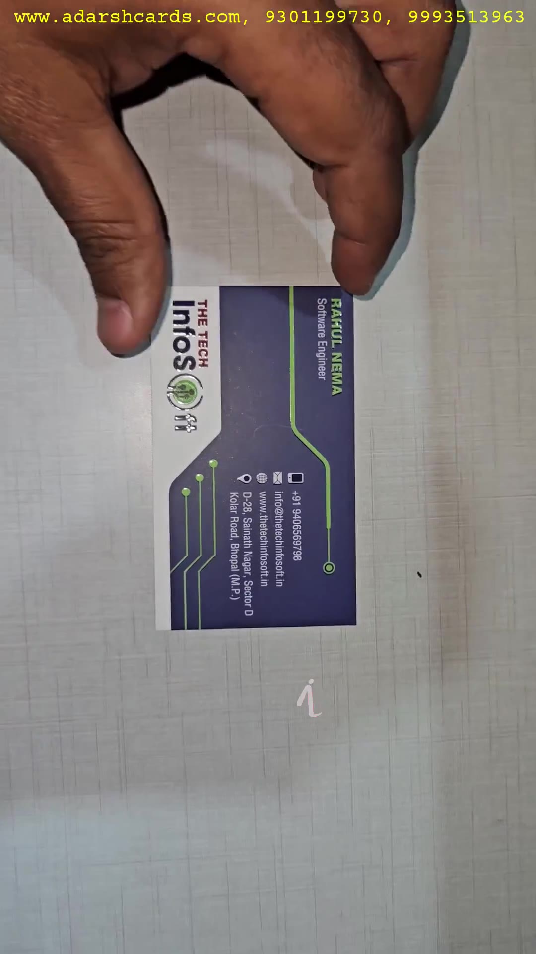 Visiting Cards 56B575