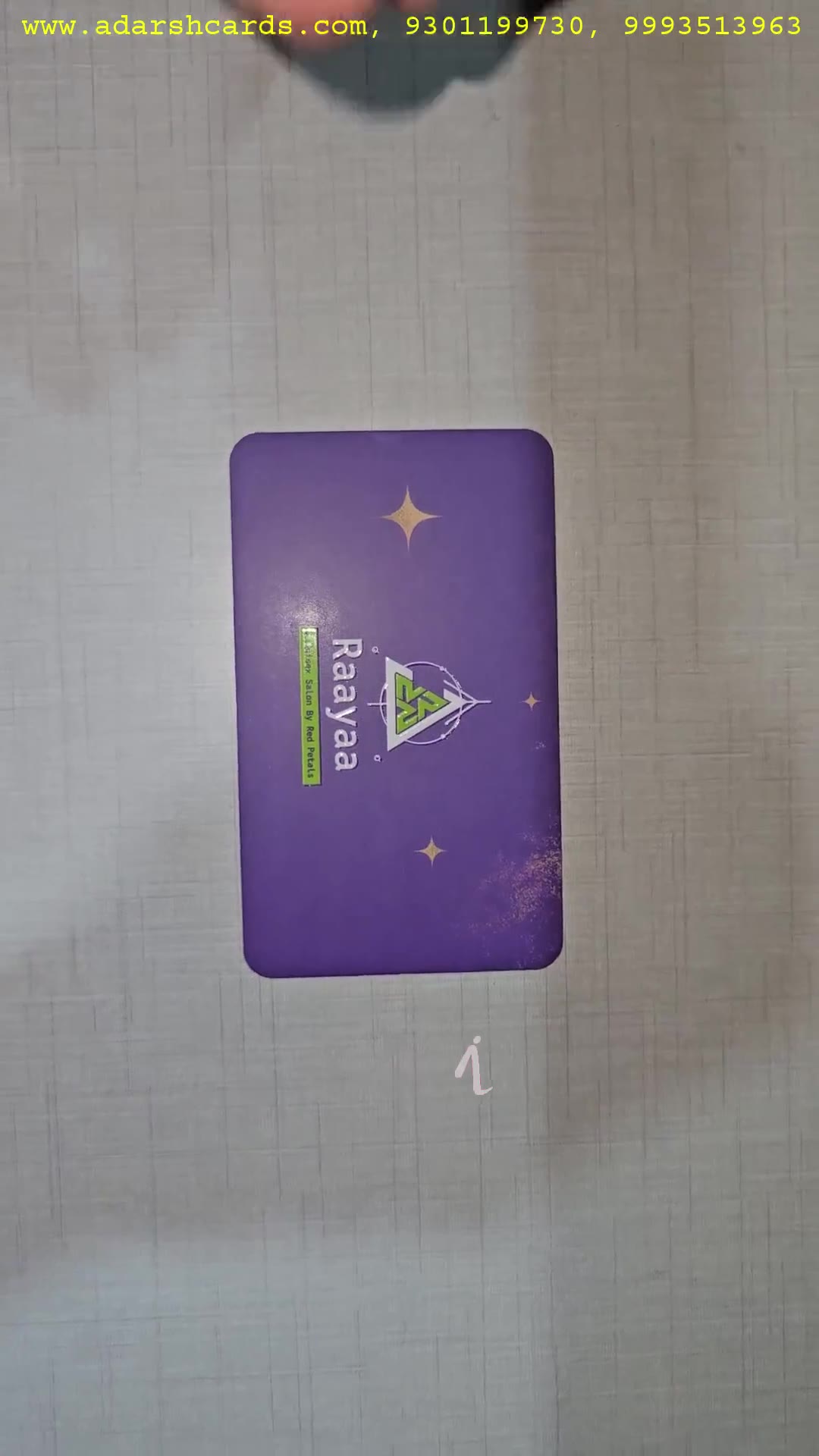 Visiting Cards E8FBBD