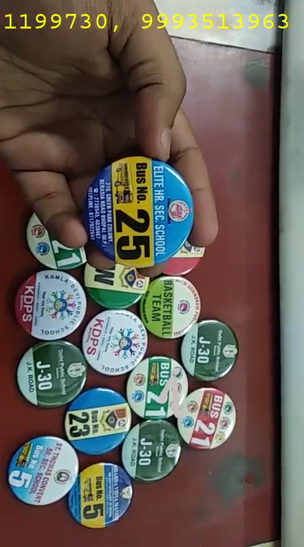 Badges 6C8C72 showcase - Adarsh ID Cards Bhopal