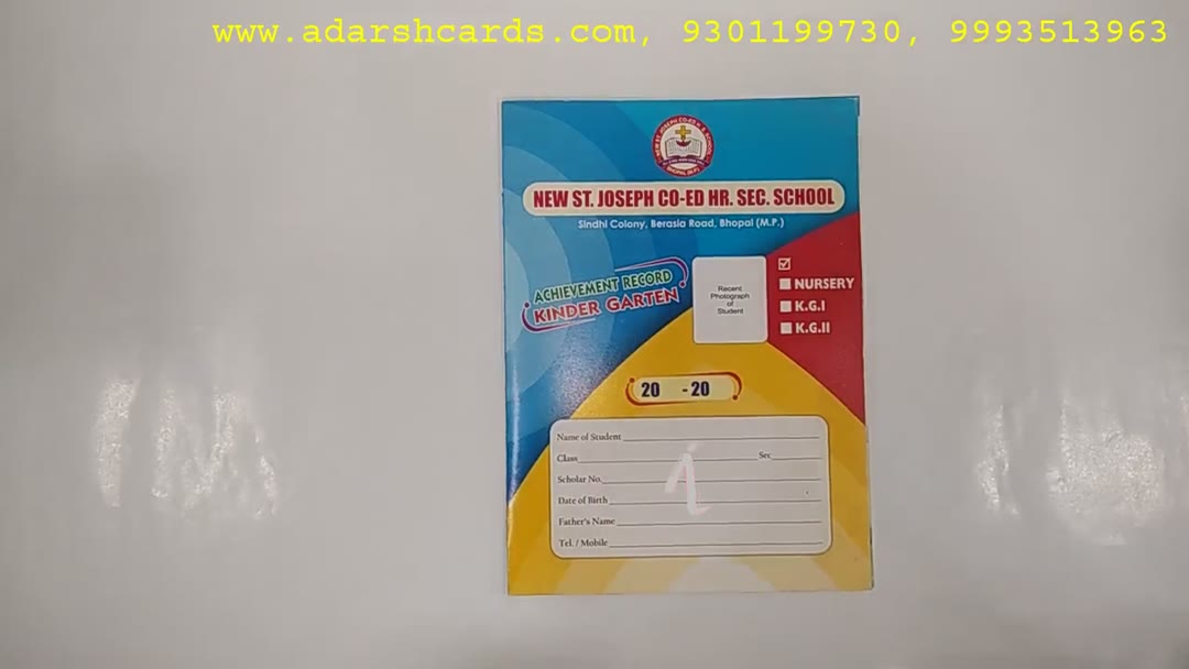 Marksheets 91C237 showcase - Adarsh ID Cards Bhopal