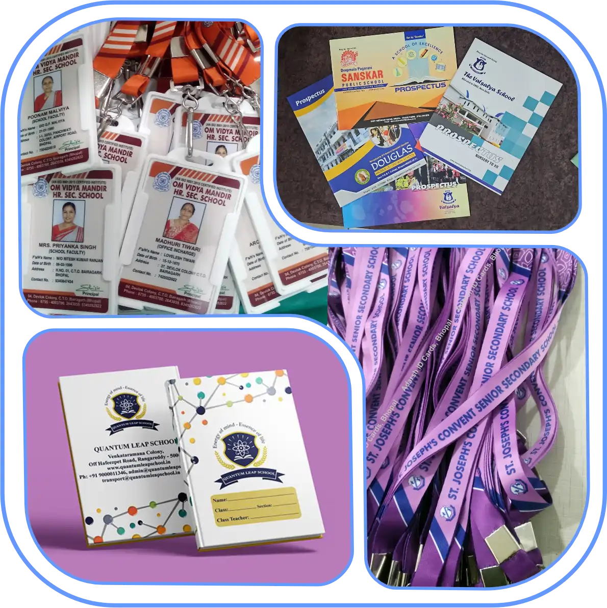 High-volume printing and ID cards production