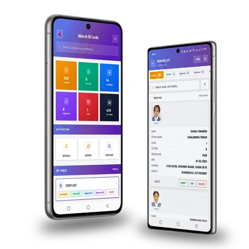 Adarsh App Mockups